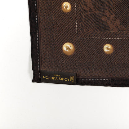 Louis Vuitton Silk Monogram New Denim Bandana Scarf Ebene 3 of 4