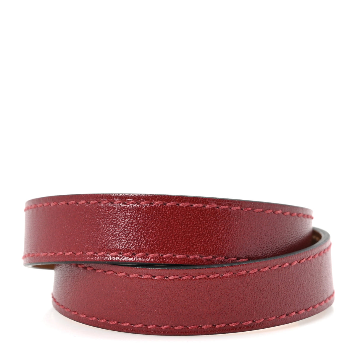 Hermes Swift Kelly Double Tour Bracelet S Rouge H 3 of 5