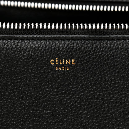 Celine Supple Calfskin Medium Edge Shoulder Bag Black 5 of 11