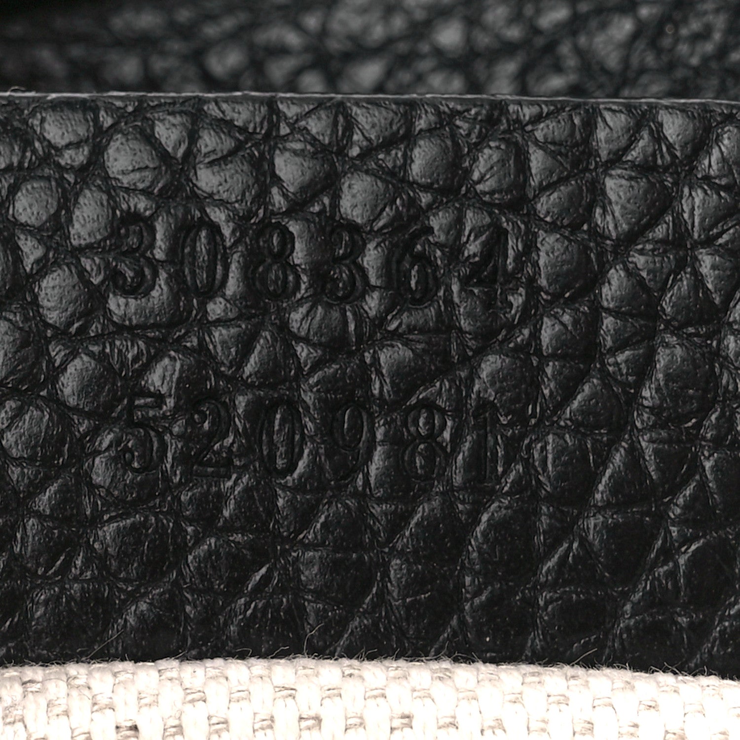 Gucci Pebbled Calfskin Small Soho Disco Bag Black 7 of 12