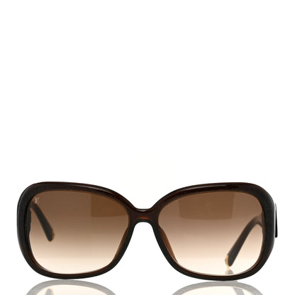 Louis Vuitton Acetate Obsession GM Sunglasses Z0459E Brown Glitter 2 of 7