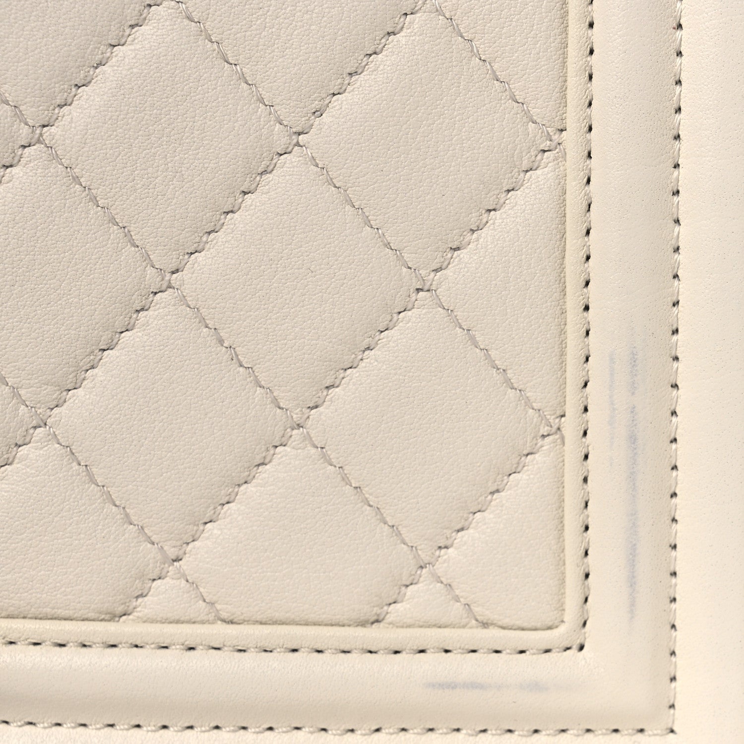Chanel Calfskin Quilted Medium Boy Flap White 11 of 12