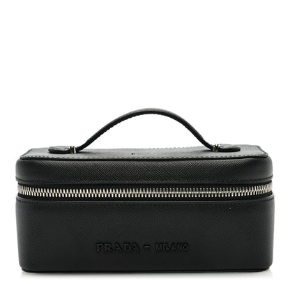 Prada Saffiano Beauty Small Pouch Black 1 of 7