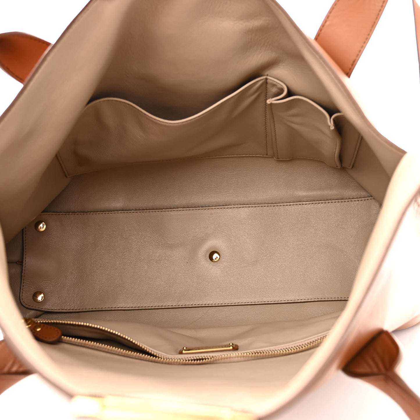 Calfskin Large Sookie Satchel Brown