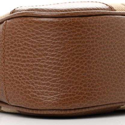 Gucci Monogram Mini Bree Messenger Bag Beige Tabacco 9 of 13