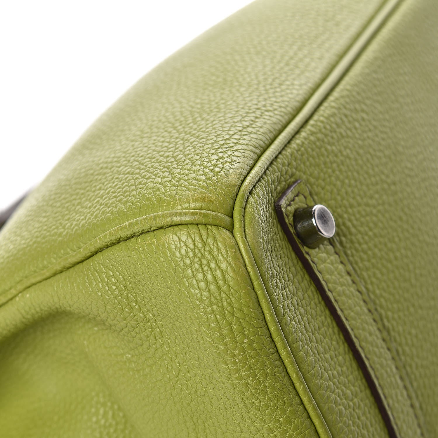 Hermes Togo Birkin 30 Vert Anis 35 of 44