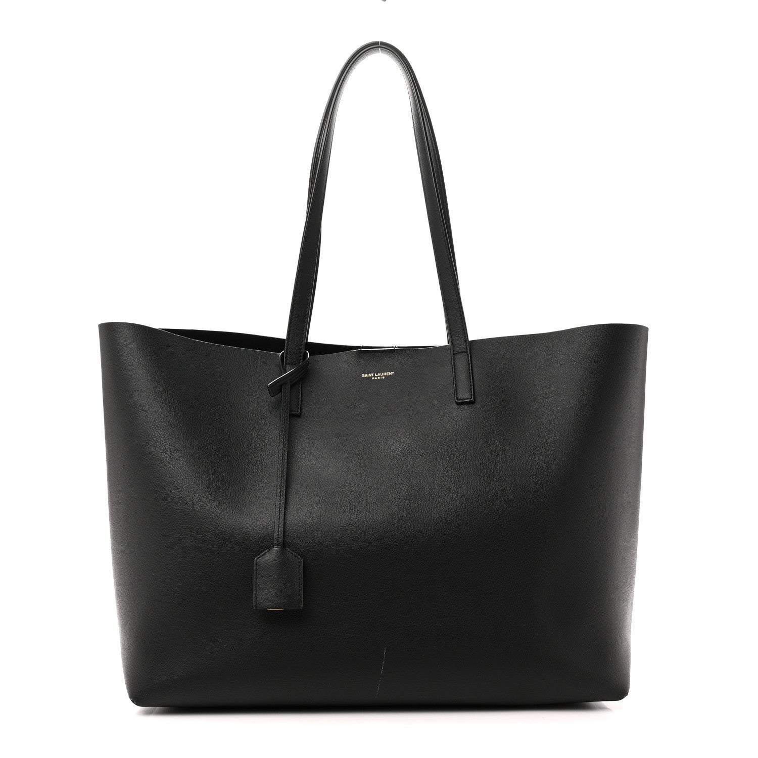 Saint Laurent Calfskin Large Shopping Tote Black 1 of 13