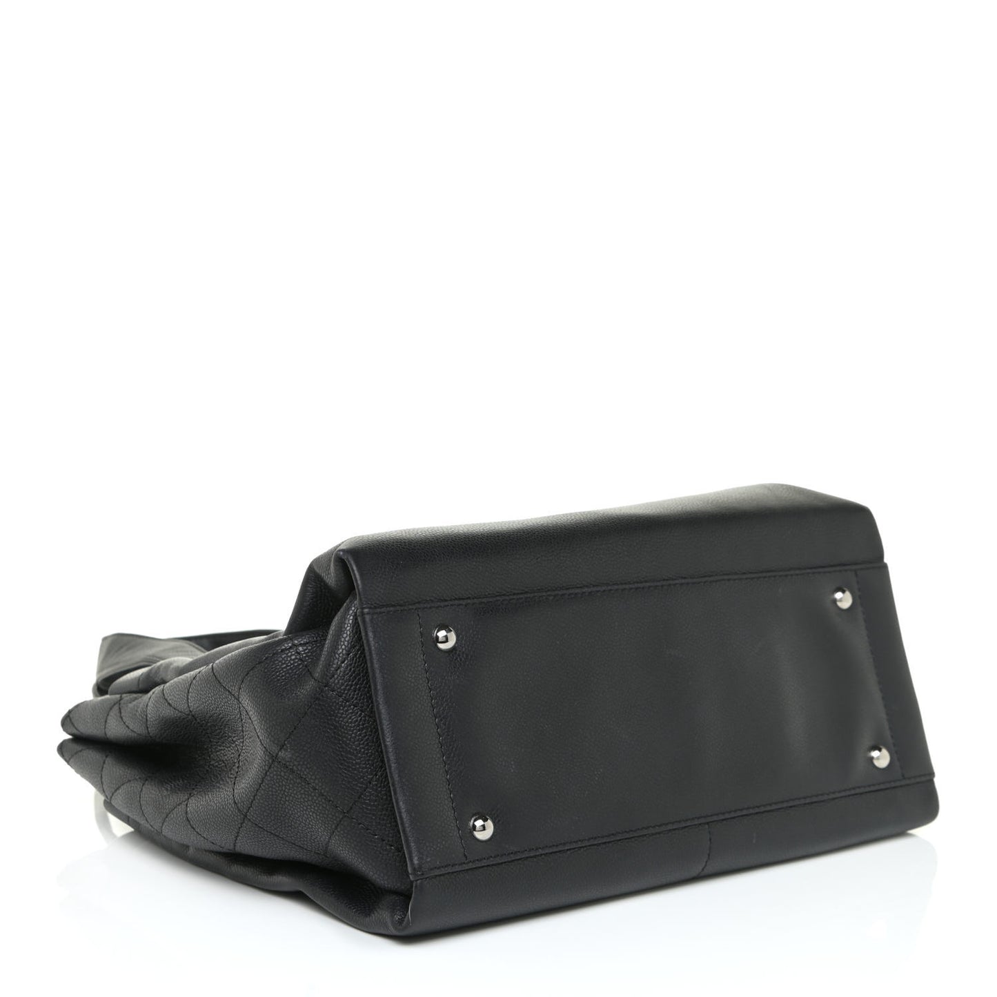 Caviar Executive Cerf Shopper Tote Black