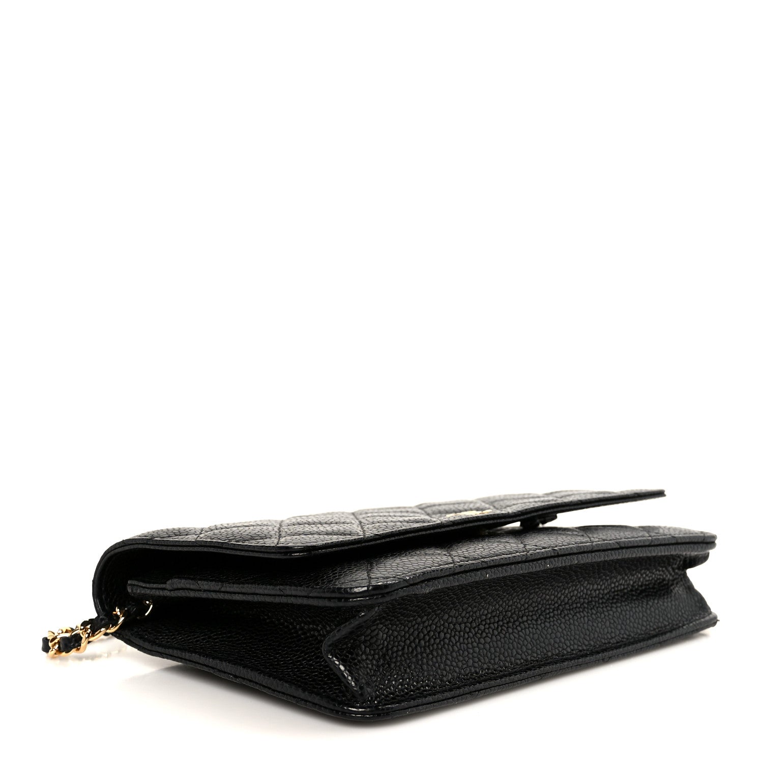 Chanel Caviar Quilted Wallet on Chain WOC Black 3 of 11