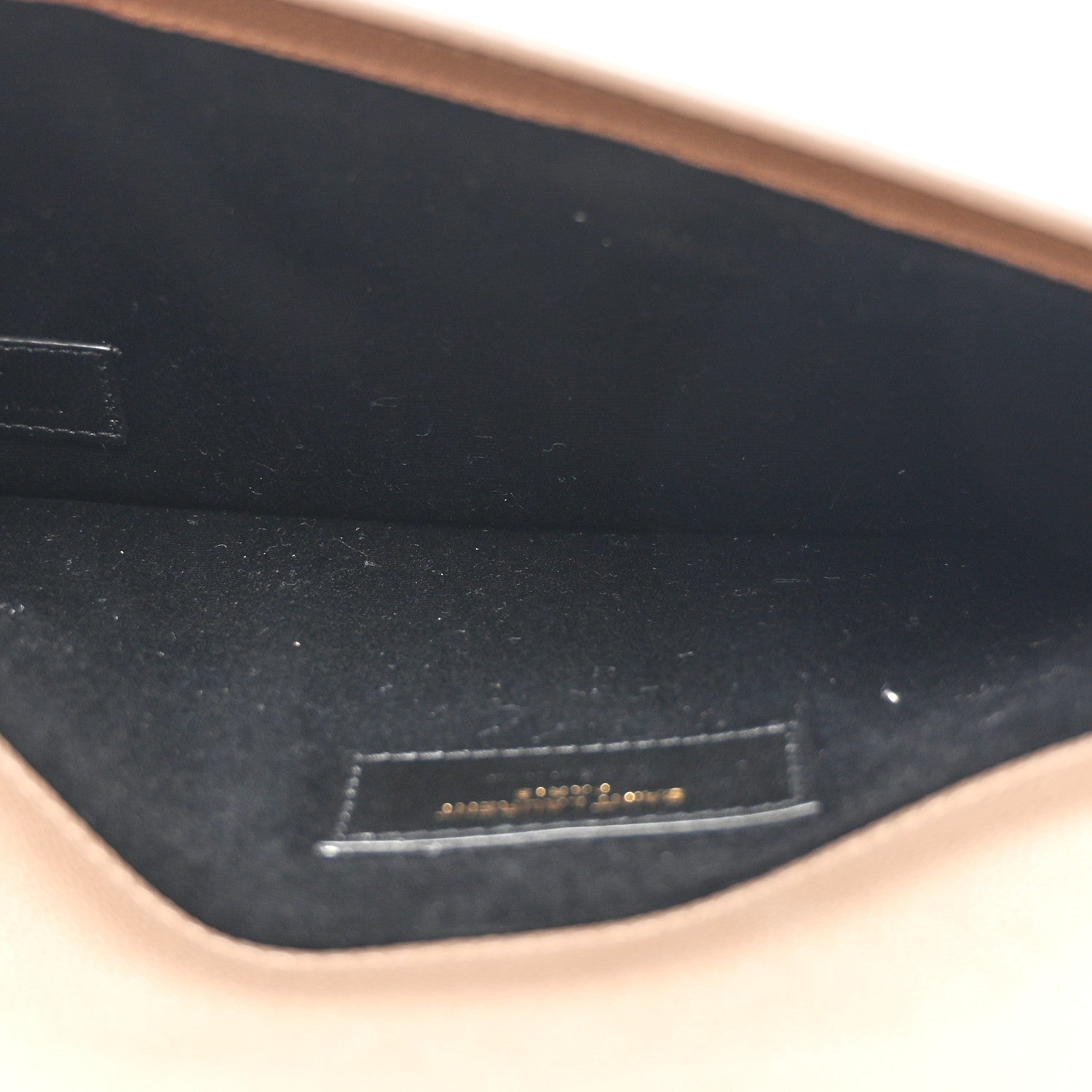 Saint Laurent Grain De Poudre Uptown Pouch Dark Beige 5 of 8