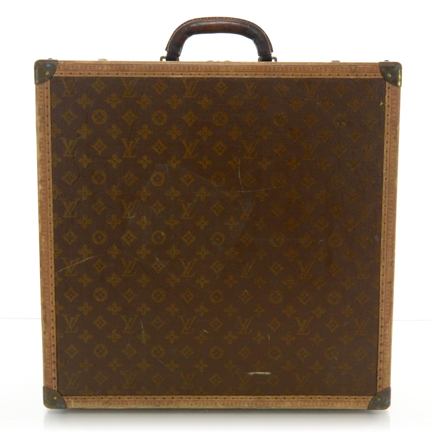 Monogram Hat Box Trunk