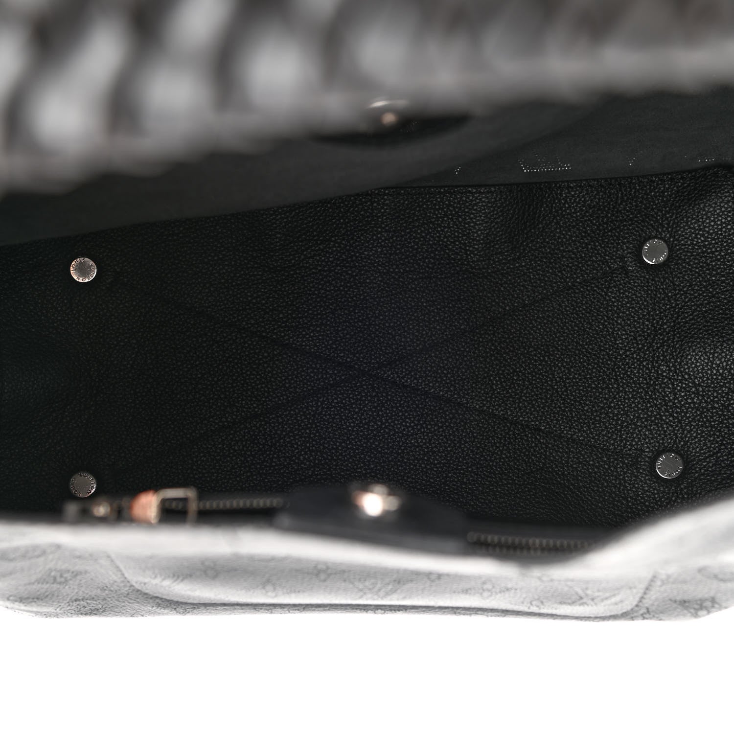 Louis Vuitton Mahina Carmel Hobo Black 5 of 11
