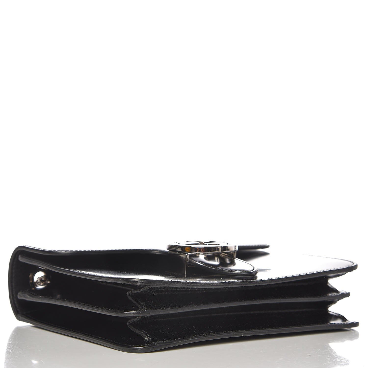 Gucci Shade Lux Calfskin Small Interlocking G Shoulder Bag Black 4 of 11