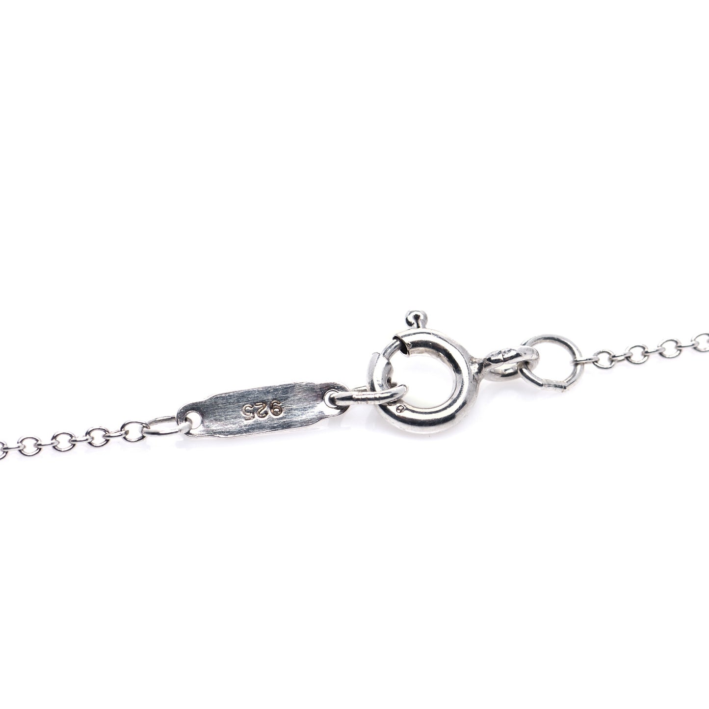 Sterling Silver Letters Lariat Necklace