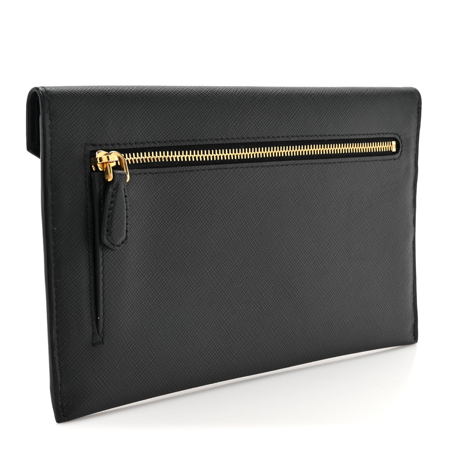 Prada Vitello Move Envelope Wallet Black 3 of 8