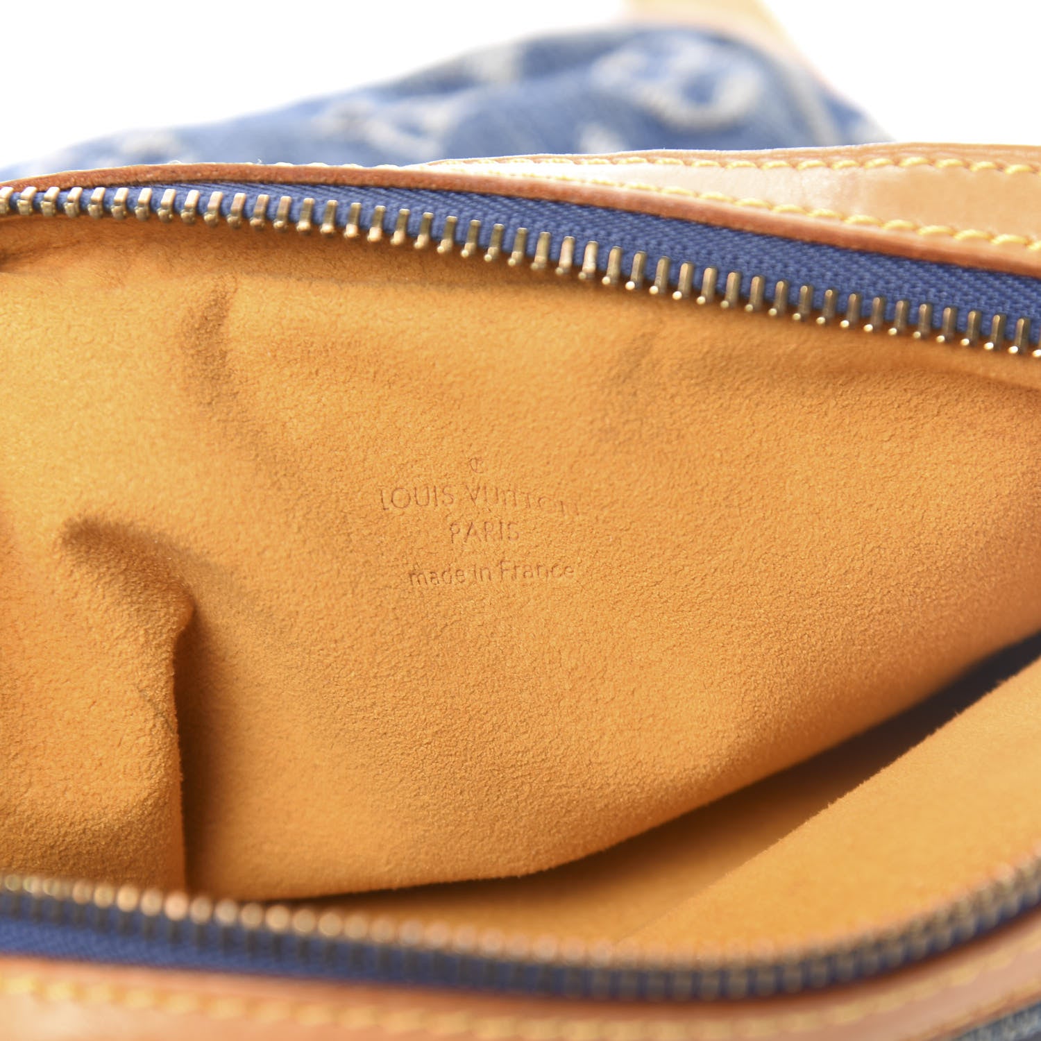 Louis Vuitton Denim Camera Bag Blue 6 of 11
