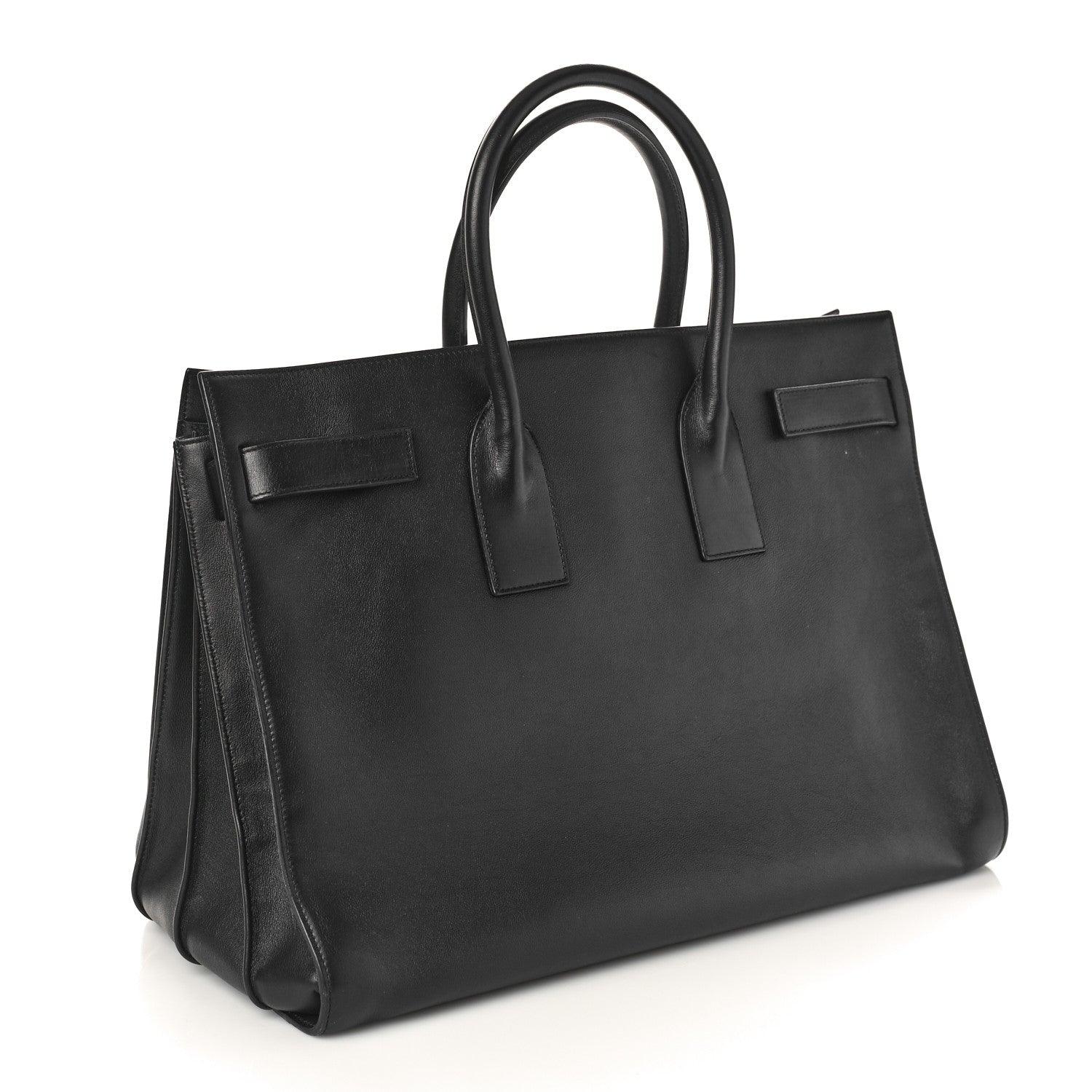 Saint Laurent Calfskin Large Sac De Jour Carryall Black 3 of 8