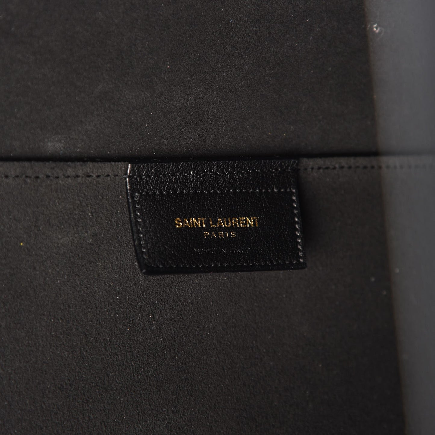 Calfskin Large Shopping Tote Black