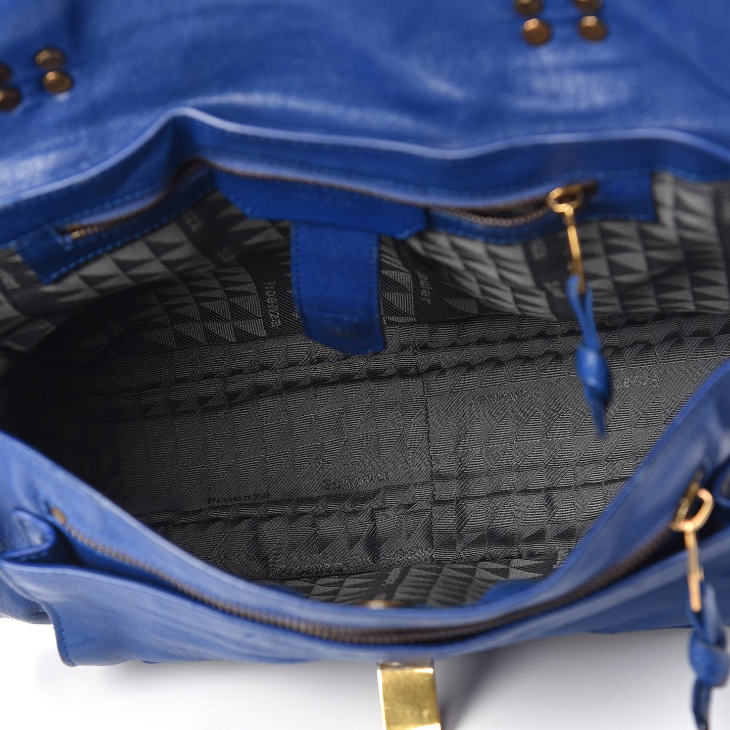 Lambskin Medium PS1 Satchel Royal Blue