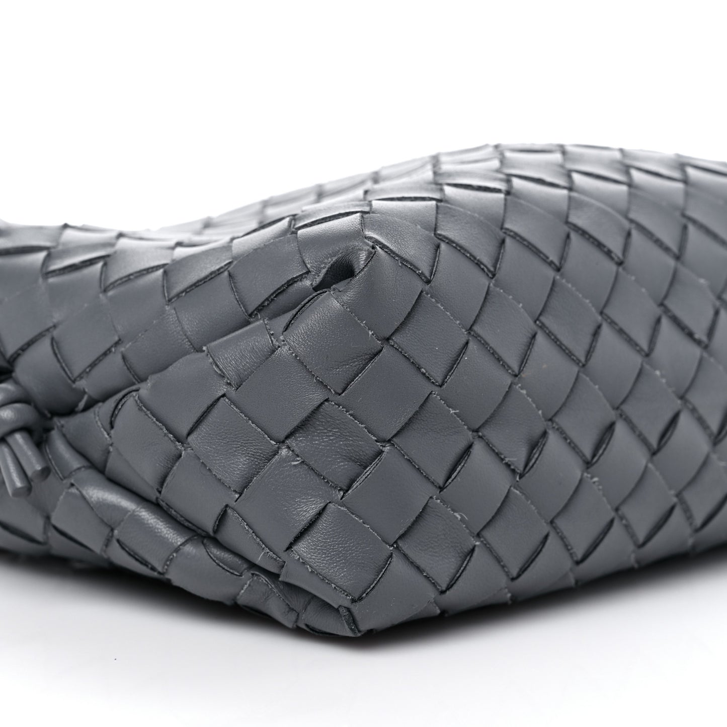 Nappa Intrecciato Small Loop Camera Bag Thunder