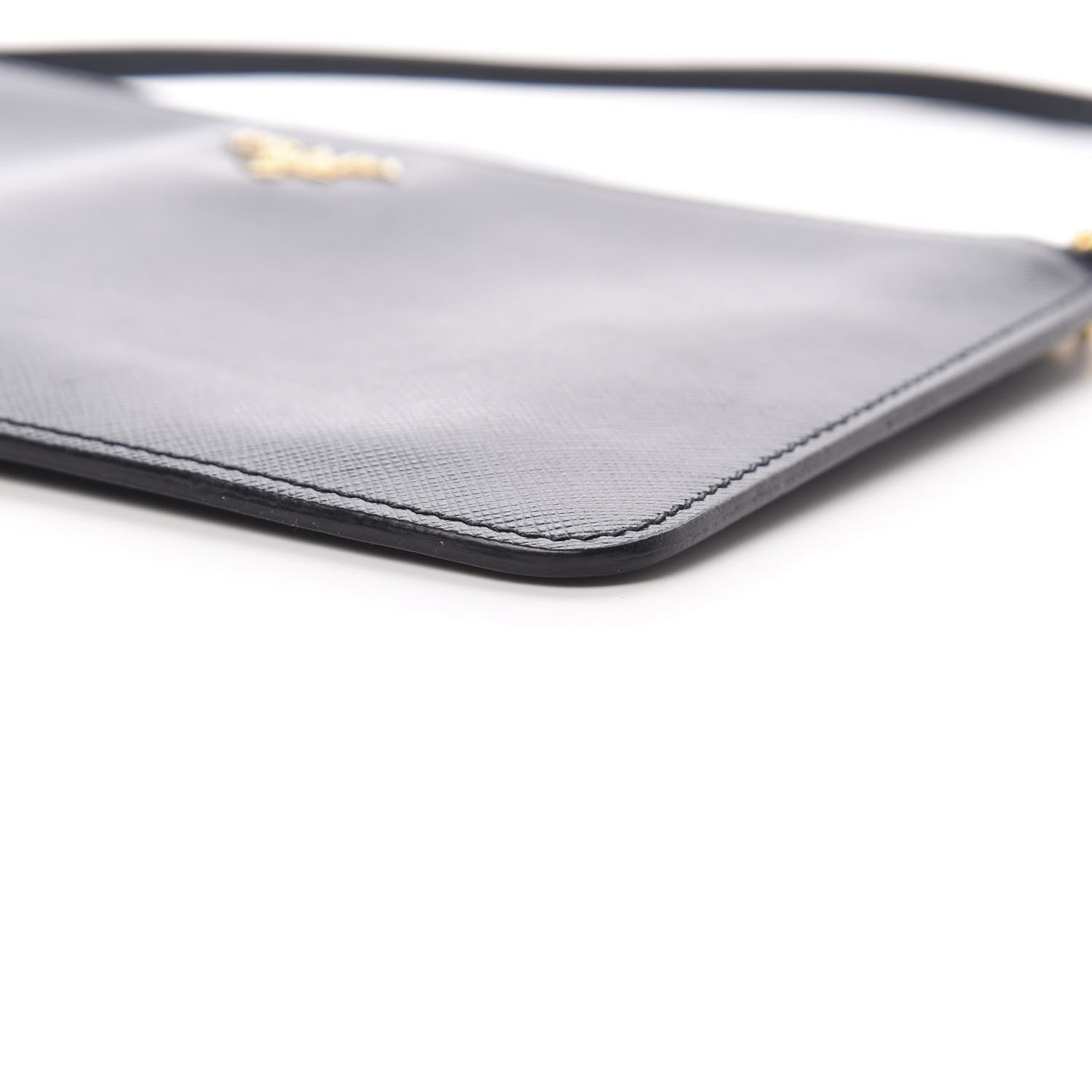 Prada Saffiano Pochette Bag Baltico 10 of 10