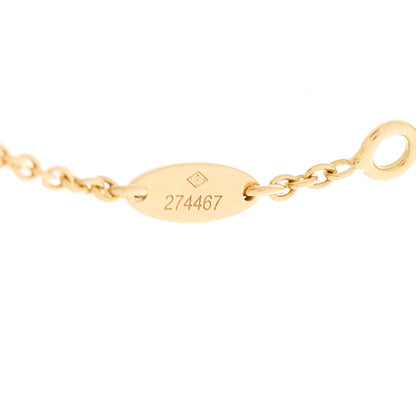 Piaget 18K Rose Gold Diamond Black Onyx Possession Pendant Necklace 6 of 7