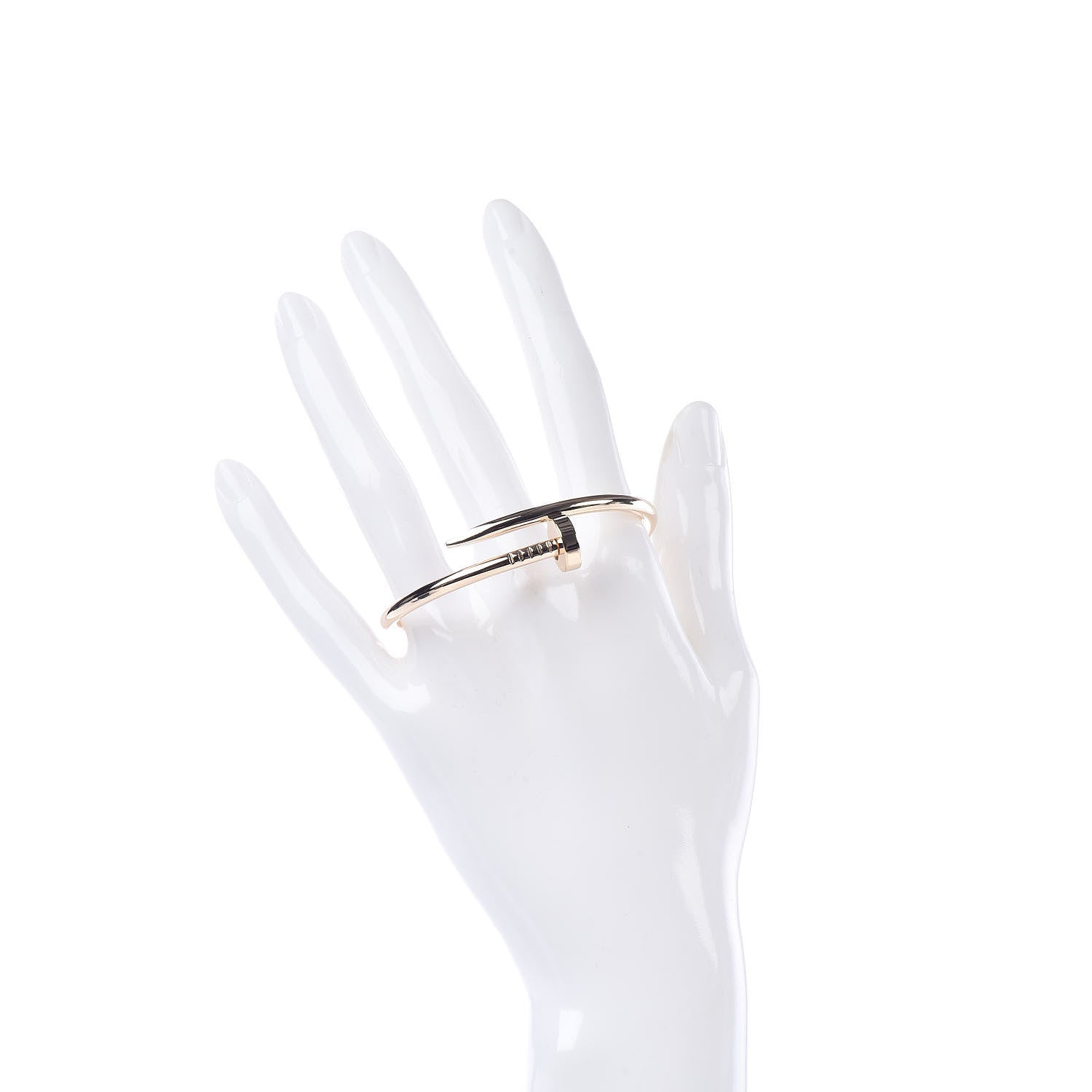 Cartier 18K Yellow Gold Juste Un Clou Bracelet 15 2 of 7
