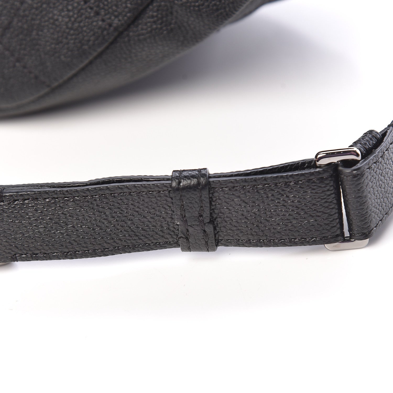 Chanel Caviar Stitched Banane Waist Bag Fanny Pack Black 10 of 13
