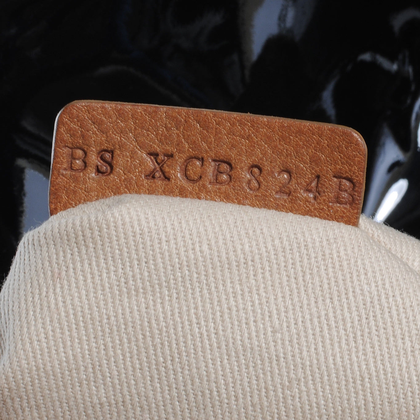 Woven Straw Patent Histoire Black