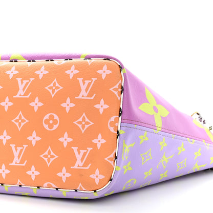Louis Vuitton Monogram Giant Neverfull MM Pink Lilac 14 of 15
