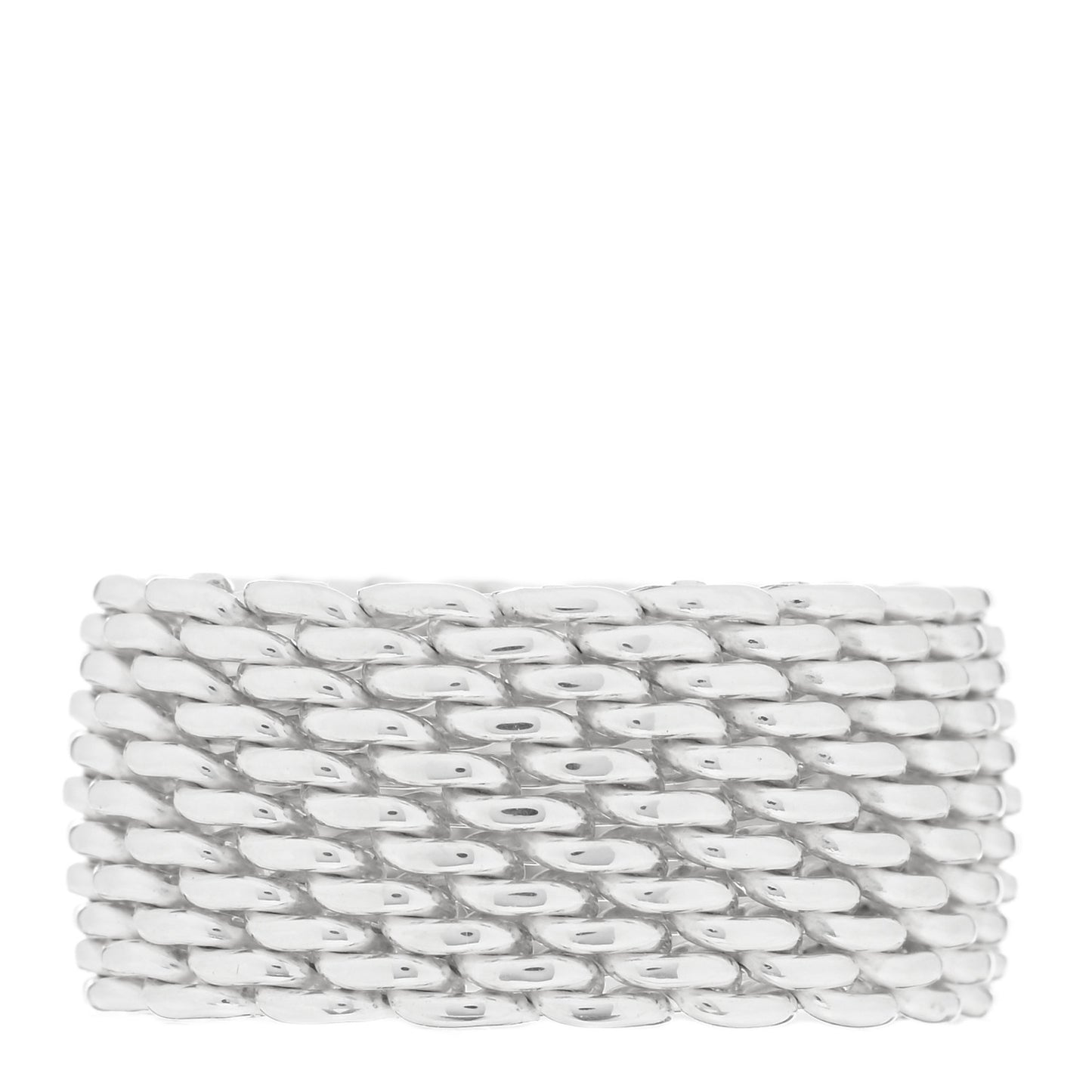 Sterling Silver Somerset Mesh Ring 51 5.75