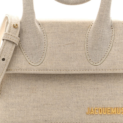 Jacquemus Linen Le Chiquito Noeud Light Greige 7 of 12