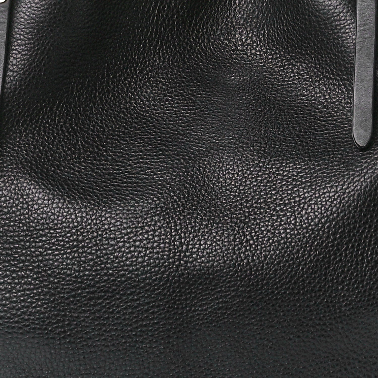 Burberry Grainy Calfskin House Check Medium Maidstone Black 10 of 13