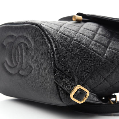 Chanel Caviar Quilted Small Filigree Backpack Black 7 of 10