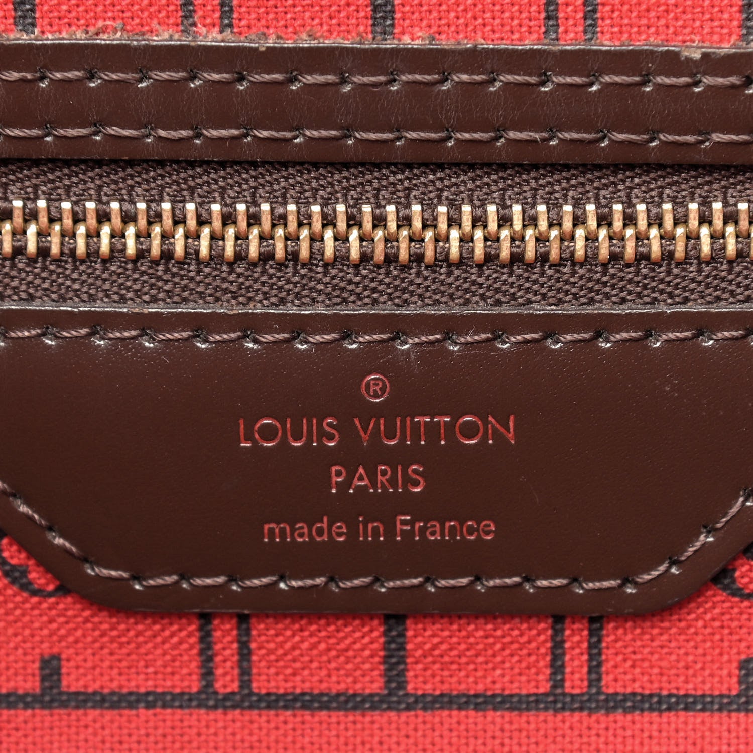 Louis Vuitton Damier Ebene Neverfull PM 6 of 13