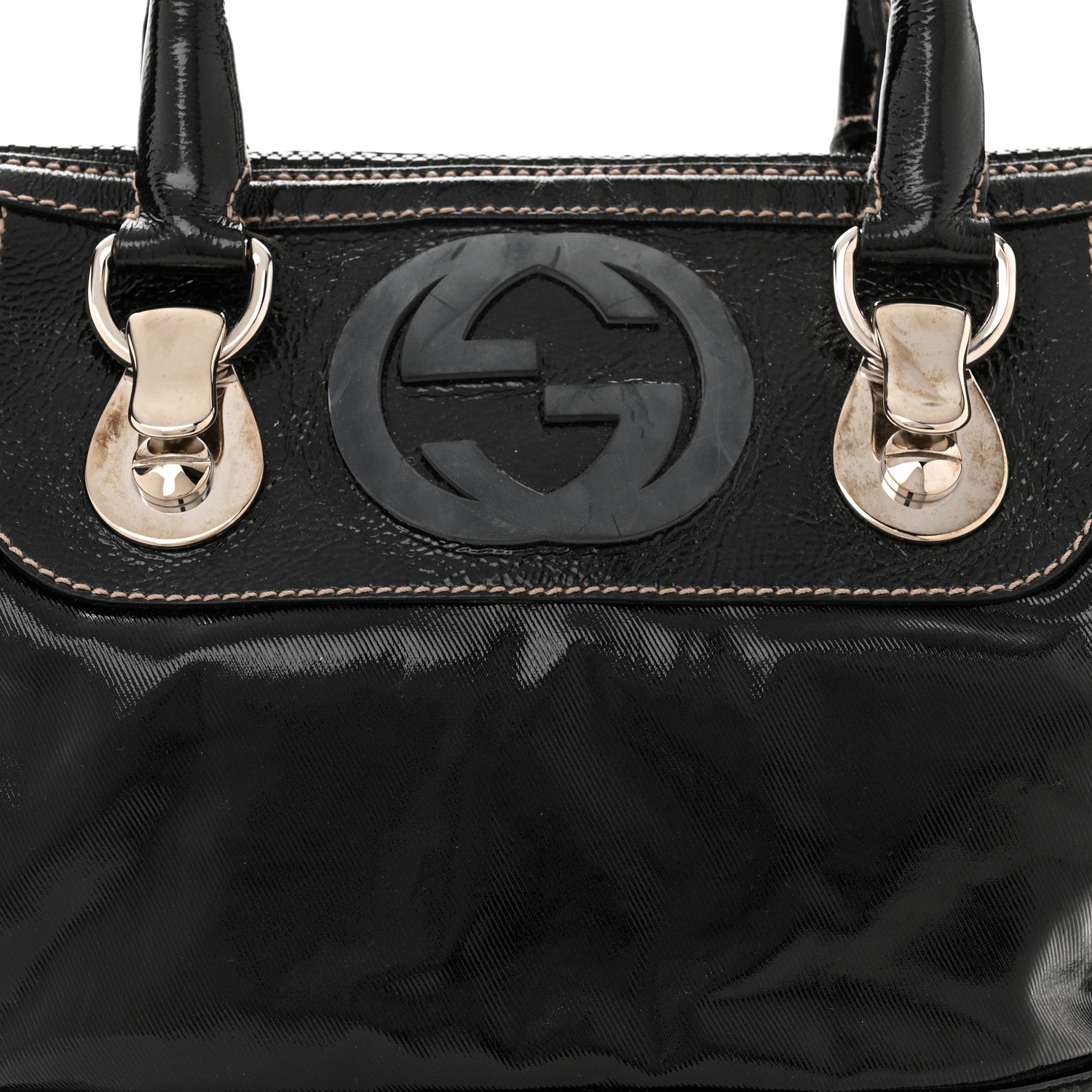 Gucci Dialux Small Snow Glam Boston Black 8 of 10