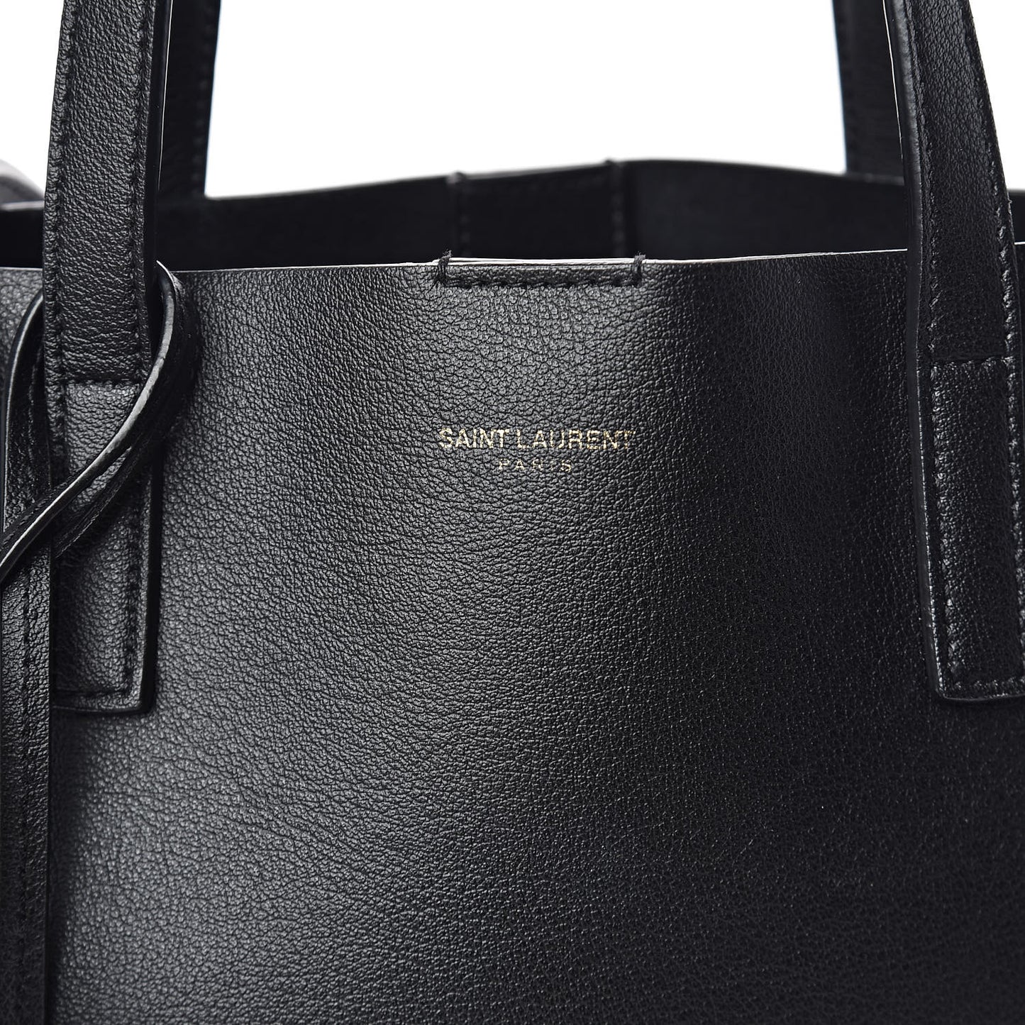 Calfskin Toy Shopping Tote Black
