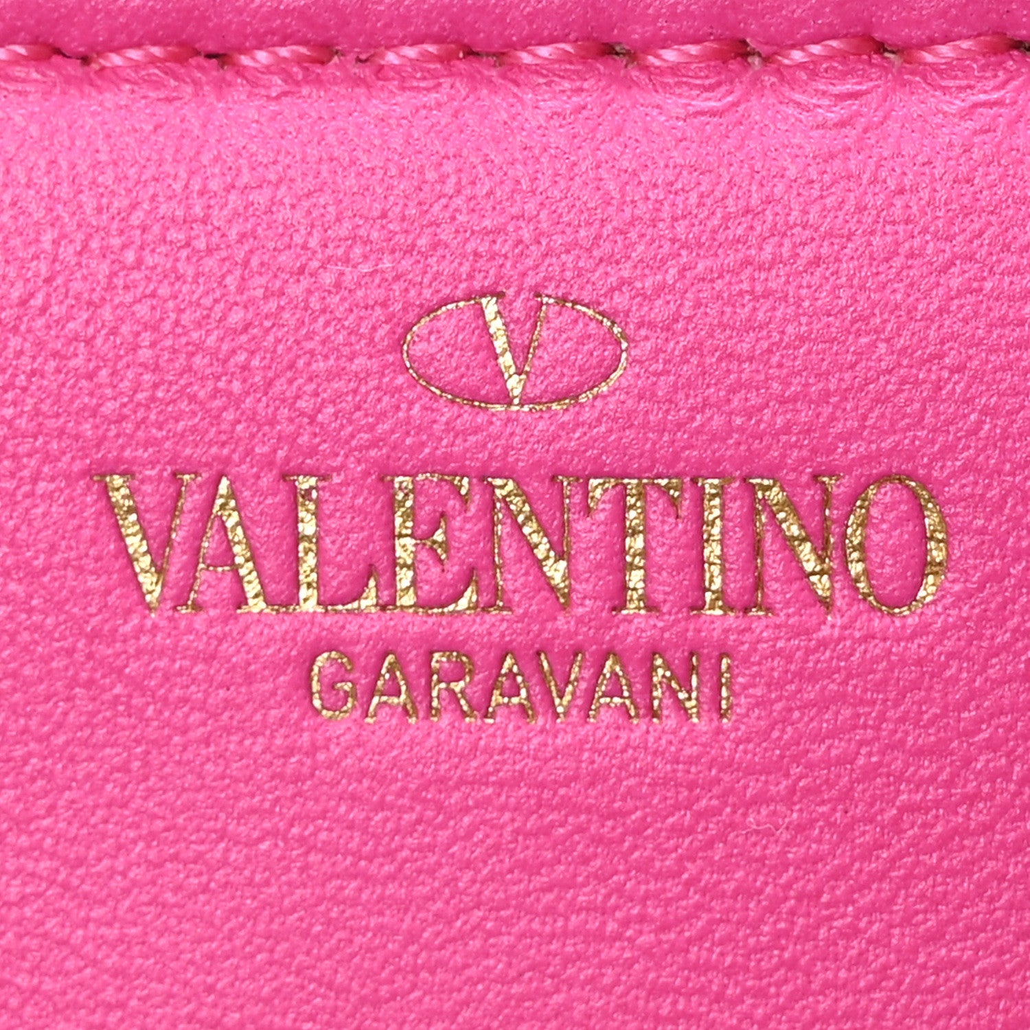 Valentino Garavani Nappa Tonal Monochrome Mini One Stud Top Handle Bag Pink PP 6 of 9