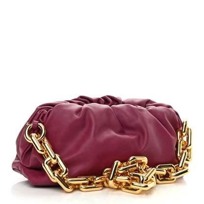 Bottega Veneta Calfskin The Pouch Chain Cinnabar 3 of 12