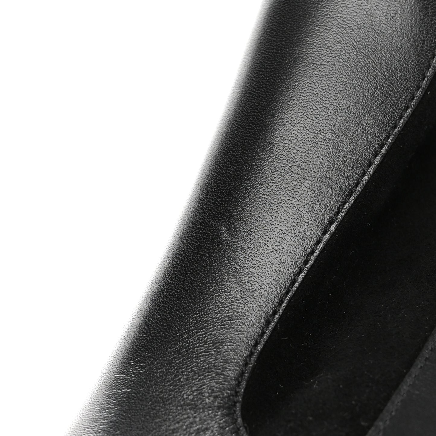 Suede Calfskin Monogram Podium Platform Ankle Boots 37 Black
