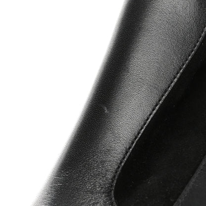Louis Vuitton Suede Calfskin Monogram Podium Platform Ankle Boots 37 Black 14 of 14