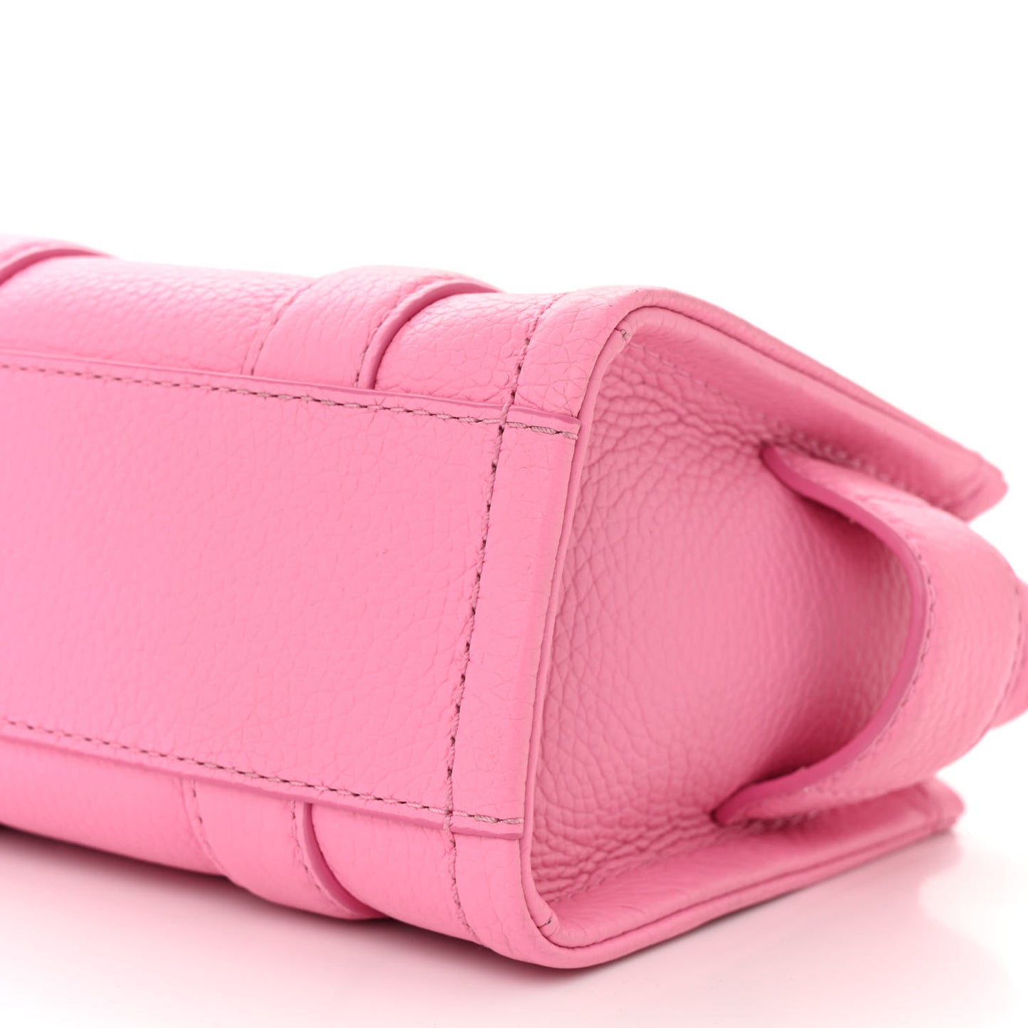 Grained Calfskin Mini The Tote Bag Petal Pink