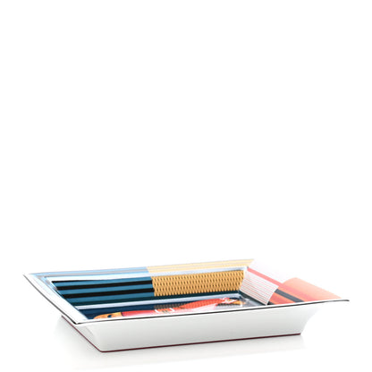 Hermes Porcelain Rocabar A Cheval Change Tray 3 of 5
