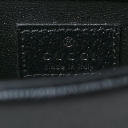 Gucci Jacquard Black Denim GG Monogram Super Mini Dionysus Shoulder Bag Black Ivory 6 of 10