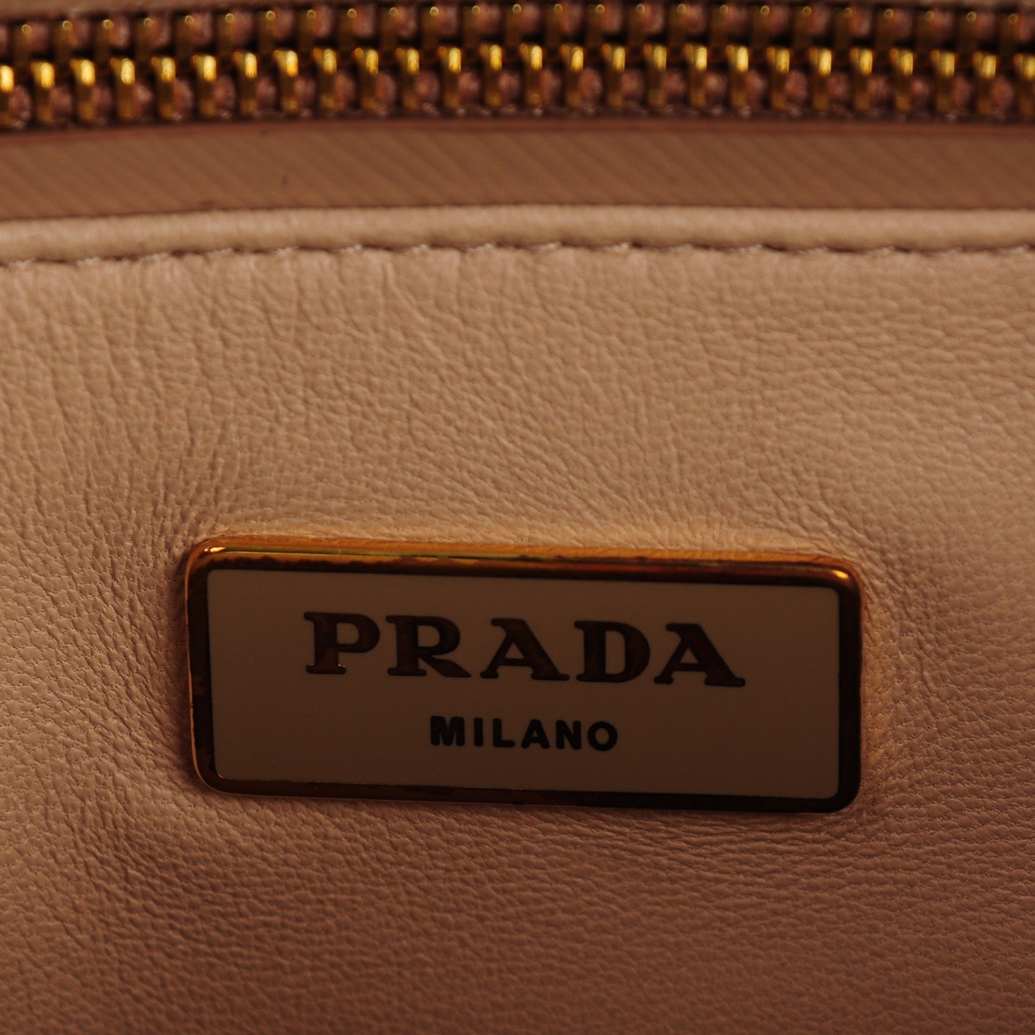 Prada Saffiano Vernice Studded Crystal Small Galleria Double Zip Tote Cammeo 6 of 9