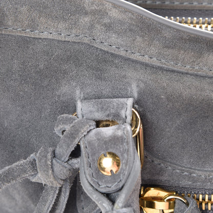 Balenciaga Baby Daim Suede Gold Metallic Edge Hardware S City Gris Plomb 16 of 20