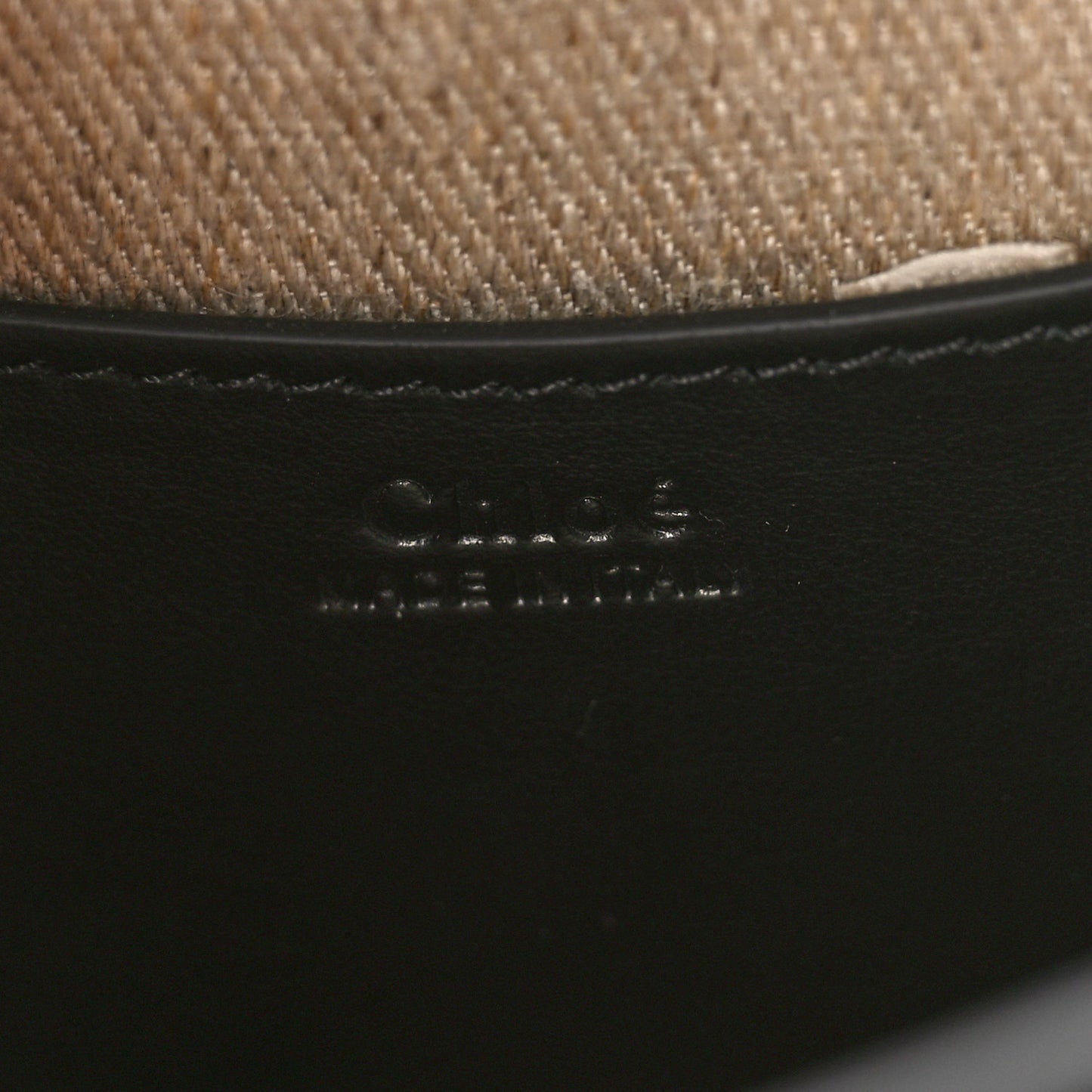 Calfskin Small Tess Bag Black
