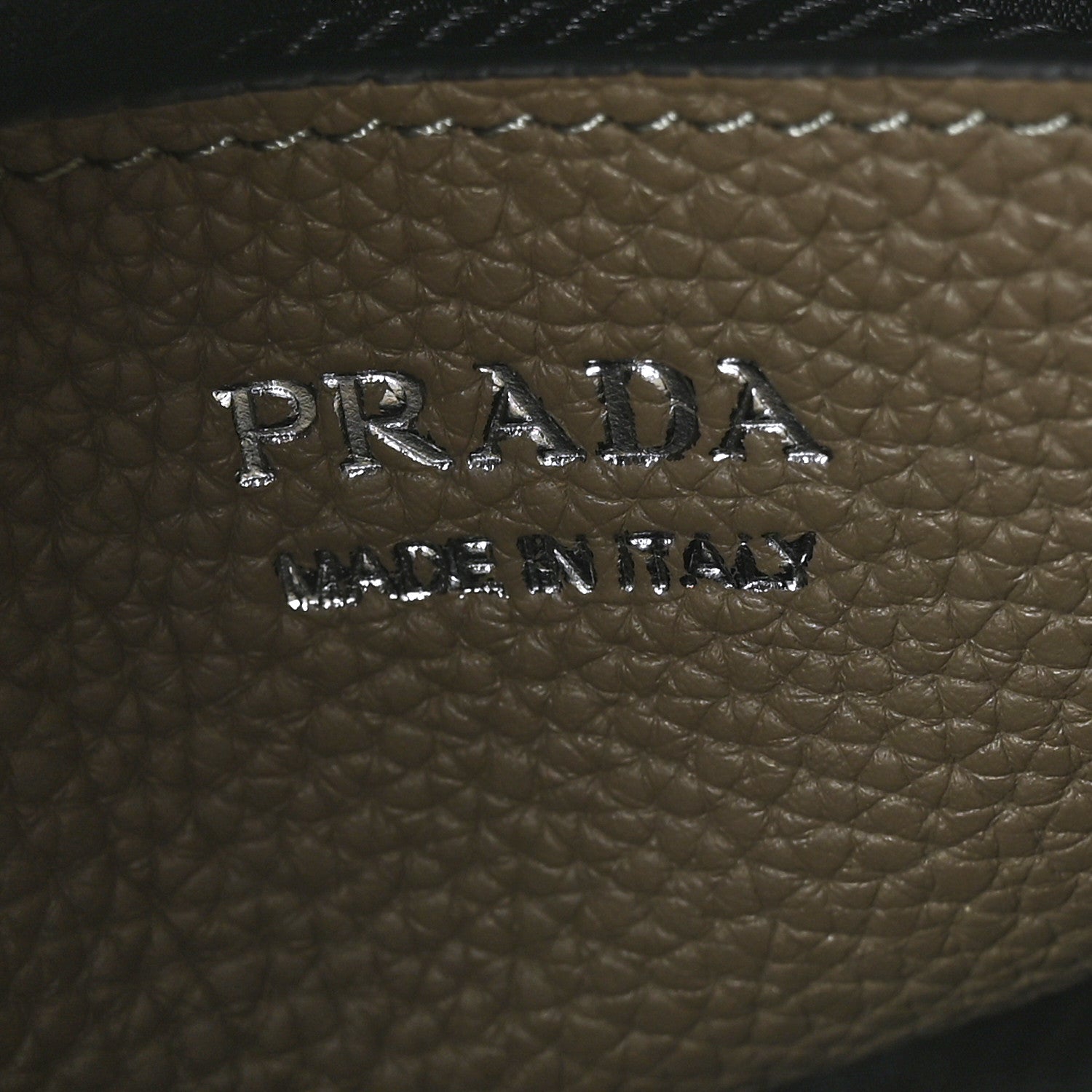 Prada Vitello Daino Soft Mini Hobo Messenger Bag Argilla 6 of 8