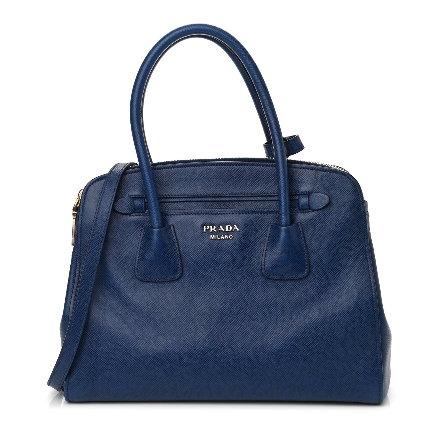 Saffiano Cuir Open Promenade Tote Bluette