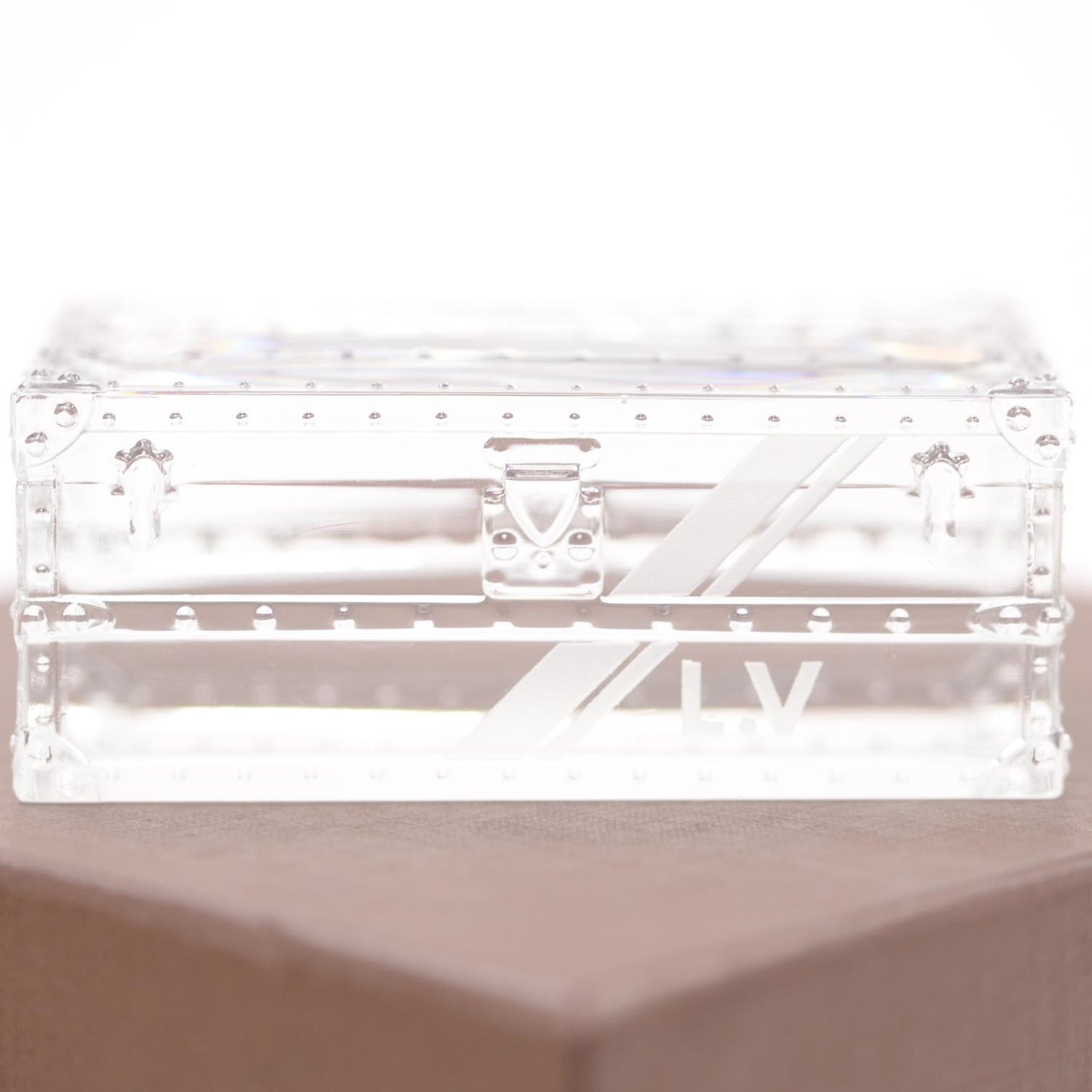 Crystal Trunk Paperweight